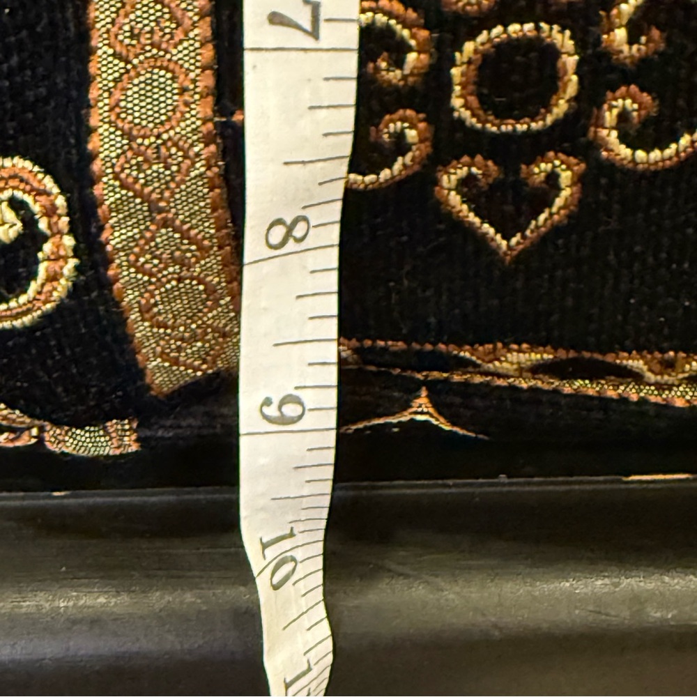 Erda Hand Made in Maine USA Tapestry Velvet Doctors Style Bag - Picture 8 of 11